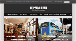 Desktop Screenshot of leipzig-leben.de